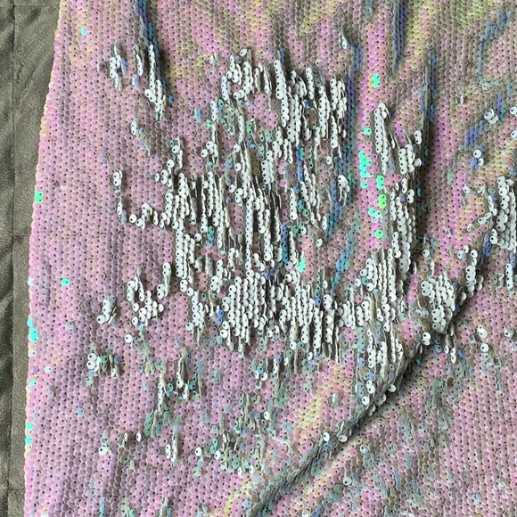 Unique Sequin CrissCross Back Bodycon Dress - Picture 3 of 3